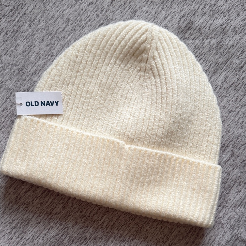 Old Navy Soft Cream Beanie